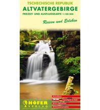 Straßenkarten Tschechien Höfer Freizeit- & Ausflugskarte CR 306, Altvatergebirge 1:100.000 Höfer Verlag