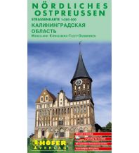 Straßenkarten Nördliches Ostpreussen (mit Memelland) - RS 001 Höfer Verlag
