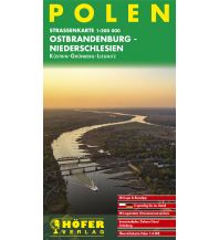 Road Maps Poland Polen - PL 002 Höfer Verlag
