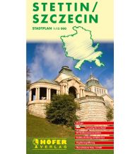 City Maps Stadtplan SP 016, Stettin/Szczecin 1:15.000 Höfer Verlag