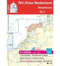 Seekarten Niederlande und Belgien NV.Atlas NL 2 Niederlande - Waddenzee 2022 Nautische Veröffentlichungen