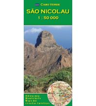 Hiking Maps Africa Cabo Verde: São Nicolau 1:50.000 AB Kartenverlag Attila Bertalan
