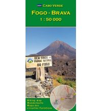 Road Maps Africa Cabo Verde: Fogo, Brava 1:50.000 AB Kartenverlag Attila Bertalan
