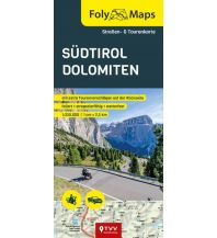 Motorradreisen FolyMaps Südtirol Dolomiten 1:250 000 Touristik-Verlag Vellmar