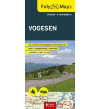 Motorradreisen FolyMaps Vogesen 1:250 000 Touristik-Verlag Vellmar