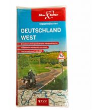 Motorradreisen Motorradkarten Set Deutschland West Touristik-Verlag Vellmar