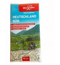 Motorradreisen Motorradkarten Set Deutschland Süd Touristik-Verlag Vellmar
