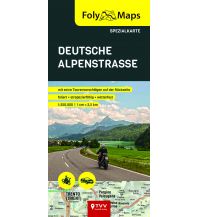 Motorradreisen FolyMaps Deutsche Alpenstraße Spezialkarte Touristik-Verlag Vellmar
