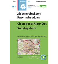 Hiking Maps Salzburg Chiemgauer Alpen Ost, Sonntagshorn 1:25.000 Österreichischer Alpenverein