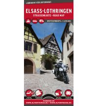 Motorcycle Maps France MoTourMaps Elsass & Lothringen 1:275.000 MoTourMedia
