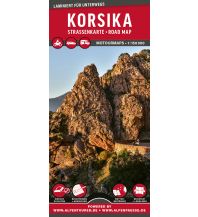 Motorcycle Maps France MoTourMaps Korsika 1:150.000 MoTourMedia