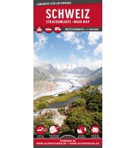Motorradkarten Schweiz MoTourMaps Schweiz Auto- und Motorradkarte 1:350.000 MoTourMedia