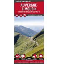 Straßenkarten Frankreich MoTourMaps Auvergne-Limousin Auto- und Motorradkarte 1:300.000 MoTourMedia