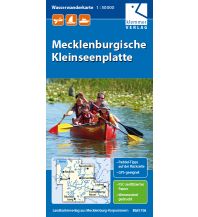 Canoeing Wasserwanderkarte Mecklenburgische Kleinseenplatte 1:50.000 Klemmer Verlag