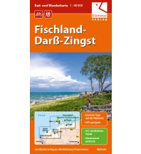 Rad- und Wanderkarte Fischland-Darß-Zingst Klemmer Verlag