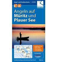 Angeln Angel- und Gewässerkarte Müritz und Plauer See 1:50.000 Klemmer Verlag