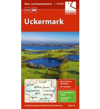 Reise- und Entdeckerkarte Uckermark Klemmer Verlag