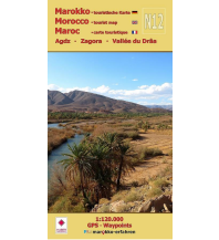 Straßenkarten Marokko N12: Agdz • Zagora • Vallée du Drâa • 1:120.000 Huber Verlag