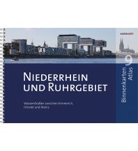 Inland Navigation Binnenkarten Atlas 9 - Rhein und Ruhrgebiet KartenWerft GmbH