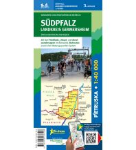 Hiking Maps Germany Südpfalz, Landkreis Germersheim Pietruska Verlag & Geo-Datenbanken GmbH
