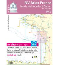 Seekarten Frankreich NV.Atlas FR 7 Frankreich - Iles de Noirmoutier a Oleron - La Rochelle 2021/2022 Nautische Veröffentlichungen