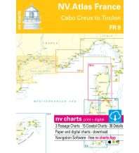 Nautical Charts France NV. Atlas FR 9 Frankreich - Cabo Creus to Toulon 2022 Nautische Veröffentlichungen