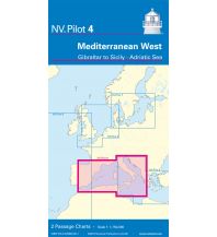 Seekarten Mittelmeer NV.Pilot 4 - Mediterranean West 1:1.750.000 Nautische Veröffentlichungen