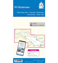 Nautical Charts NV Binnenkarte Bodensee 1:40.000/1:10.000 Nautische Veröffentlichungen