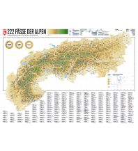 Österreich 222 Pässe der Alpen Marmota Maps