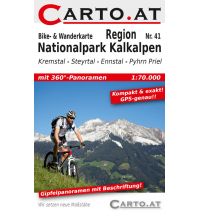 Wanderkarten Steiermark Bike- & Wanderkarte 41 Region Nationalpark Kalkalpen 1:70.000 Carto.at