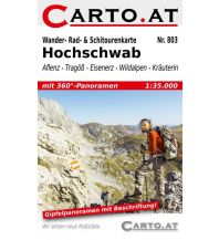 Skitourenkarten Wander-, Rad- & Schitourenkarte 803, Hochschwab 1:35.000 Carto.at