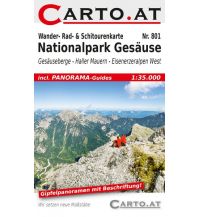 Ski Touring Maps Wander- Rad- & Schitourenkarte 801, Nationalpark Gesäuse 1:35.000 Carto.at