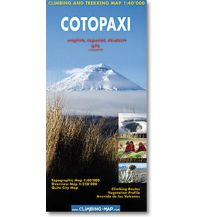 Wanderkarten Südamerika Climbing and Trekking Map Cotopaxi 1:40.000 Climbing Map
