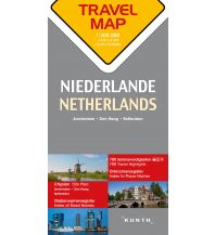 Straßenkarten Reisekarte Niederlande 1:300.000 Wolfgang Kunth GmbH & Co KG
