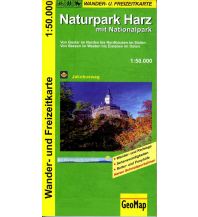 Hiking Maps Black Forest / Swabian Alps Naturpark Harz mit Nationalpark 1:50.000 GeoMap Medienagentur