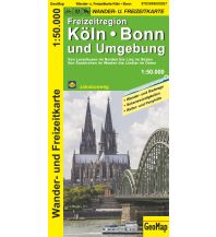 Wanderkarten Deutschland Köln, Bonn und Umgebung - Wander- und Freizeitkarte GeoMap Medienagentur