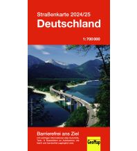 Road Maps Germany Straßenkarte Deutschland 2024/25 GeoMap Medienagentur
