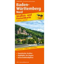 f&b Straßenkarten Baden-Württemberg Nord, Straßen- und Freizeitkarte 1:200.000 Freytag-Berndt und ARTARIA