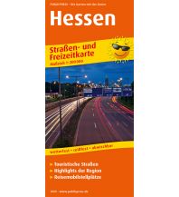 f&b Road Maps Hessen, Straßen- und Freizeitkarte 1:200.000 Freytag-Berndt und ARTARIA