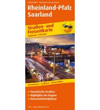 f&b Road Maps Rheinland-Pfalz - Saarland, Straßen- und Freizeitkarte 1:200.000 Freytag-Berndt und ARTARIA