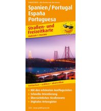 f&b Straßenkarten Spanien / Portugal, España, Portuguesa Freytag-Berndt und ARTARIA