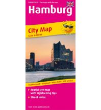f&b Stadtpläne Hamburg, City Map 1:18.000 Freytag-Berndt und ARTARIA
