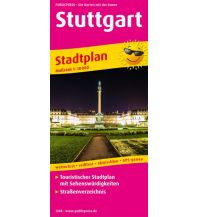f&b City Maps Stuttgart, Stadtplan 1:18.000 Freytag-Berndt und ARTARIA