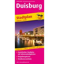 f&b City Maps Duisburg, Stadtplan 1:18.000 Freytag-Berndt und ARTARIA