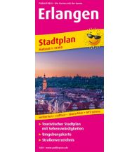 f&b City Maps Erlangen, Stadtplan 1:14.000 Freytag-Berndt und ARTARIA