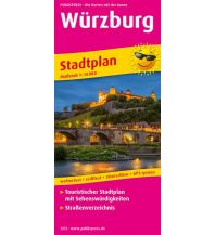 f&b City Maps Würzburg, Stadtplan 1:14.000 Freytag-Berndt und ARTARIA