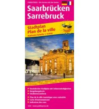 f&b Stadtpläne Saarbrücken / Sarrebruck Freytag-Berndt und ARTARIA