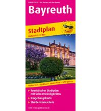 f&b Stadtpläne Bayreuth, Stadtplan 1:14.000 Freytag-Berndt und ARTARIA
