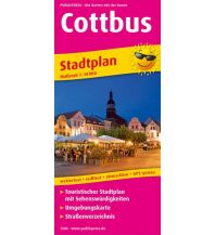 f&b City Maps Cottbus, Stadtplan 1:14.000 Freytag-Berndt und ARTARIA