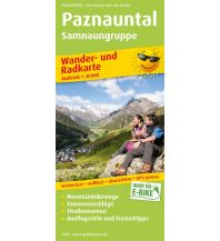 f&b Wanderkarten Paznauntal - Samnaungruppe, Wander- und Radkarte 1:35.000 Freytag-Berndt und ARTARIA